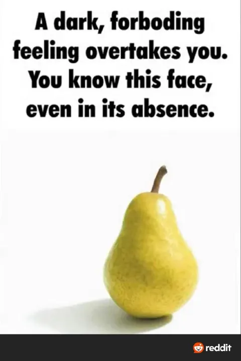 Dark Foreboding Pear