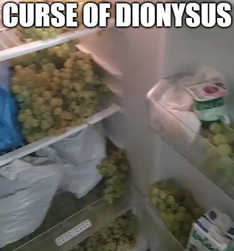 Curse of Dionysus Grapes