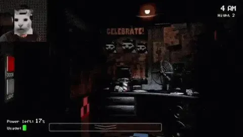 Кот внезапно появляется в FNAF