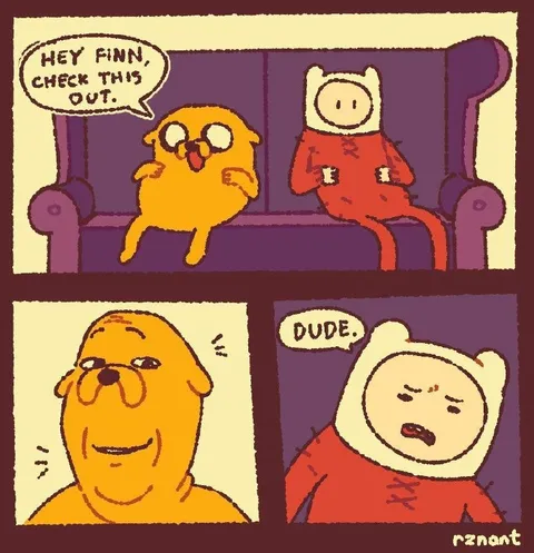 Jake Shows Finn Something