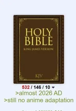 Still No Bible Anime Adaptation