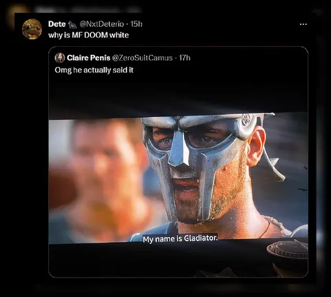 Why Is MF DOOM White