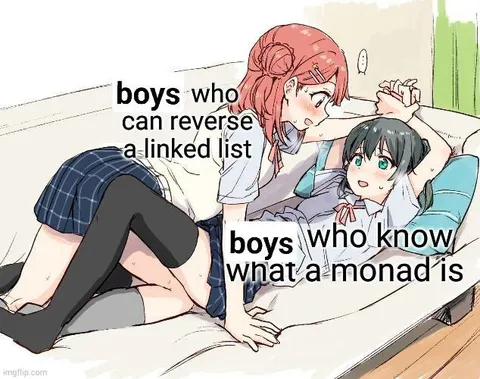 Boys Who Understand Monads