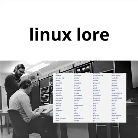 Linux Lore and Its Strange History