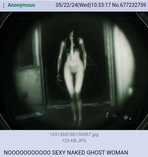 Sexy Naked Ghost Woman