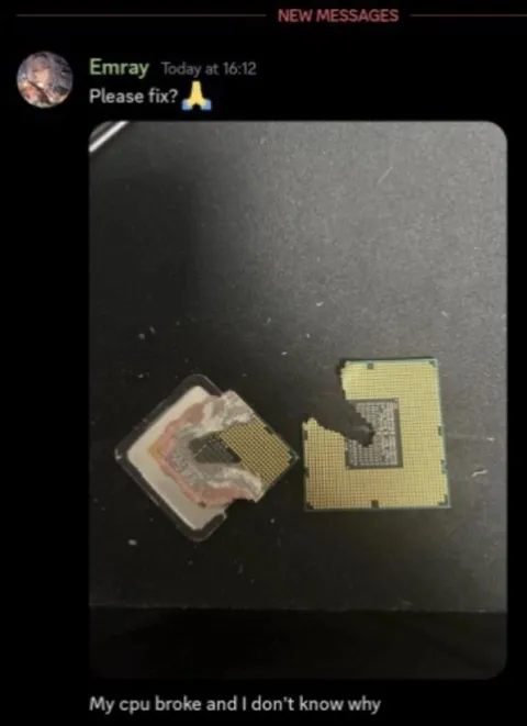 Broken CPU Mystery