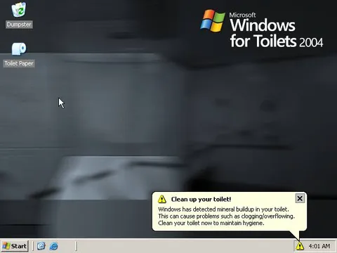 Windows for Toilets 2004