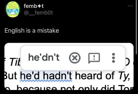 English Is a Mistake