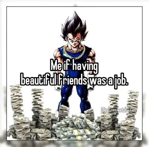 Vegeta Has Beautiful Friends