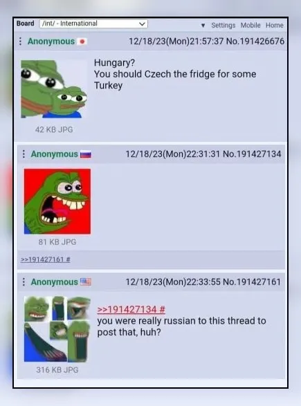 Hungary Czech Turkey Wordplay