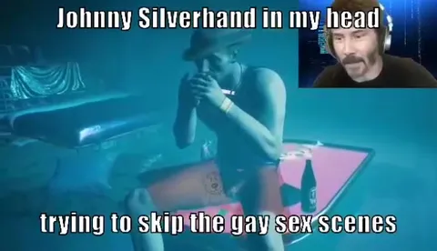 Johnny Silverhand Won’t Skip the Scene