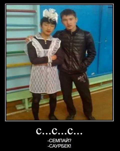 Семпай и Саурбек