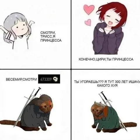 Цири, ты принцесса