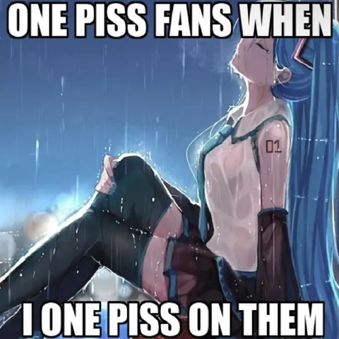 One Piss Fans Meme