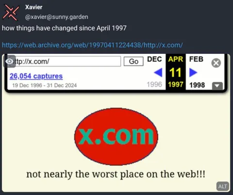 X.com Wasn’t the Worst Place