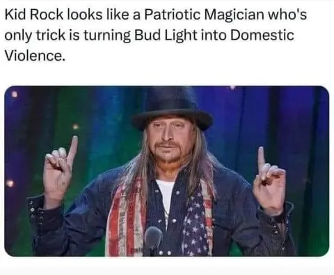 Kid Rock Patriotic Magician