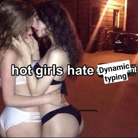 Hot Girls Hate Dynamic Typing