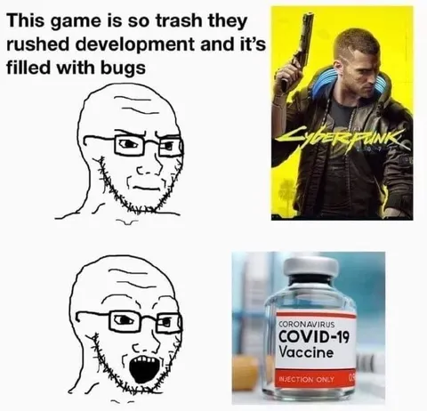 Cyberpunk Bugs Vaccine