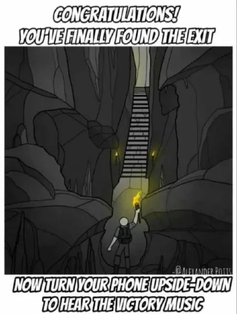 Congratulations, You Found the Exit