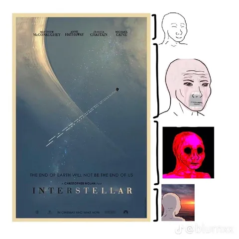 Interstellar Wojak Progression