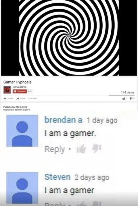 I Am a Gamer Hypnosis