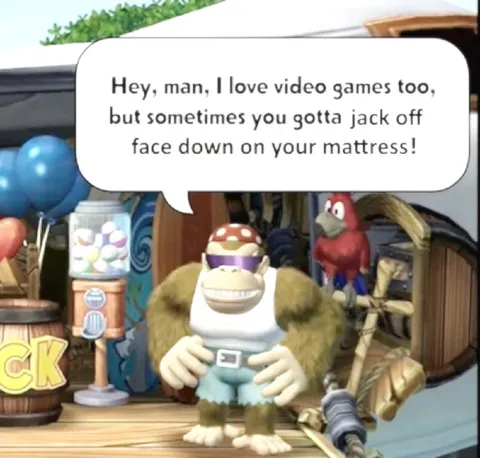 Video Games and Jacking Off