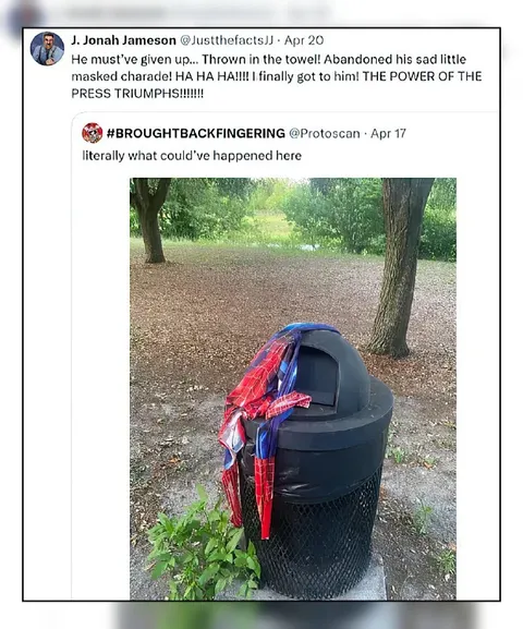 Spider-Man Throws in the Towel