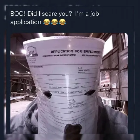 Job Application Jump Scare
