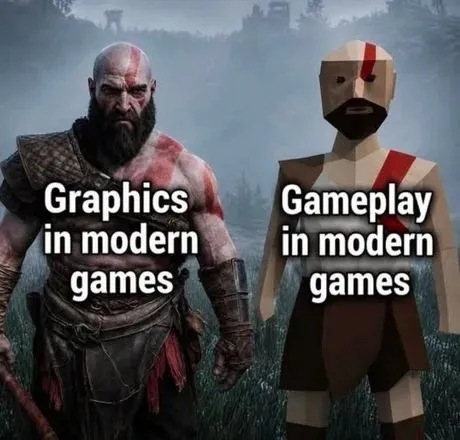 Modern Games Graphics vs Gameplay