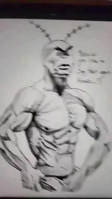 Plankton Faces the Armor Abs Krabs