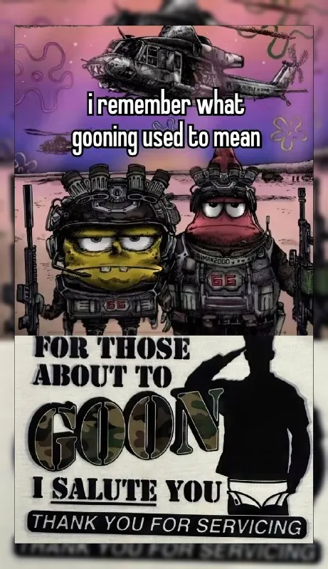 What Gooning Used to Mean