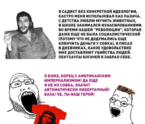 Либертарианский герой Че Гевара