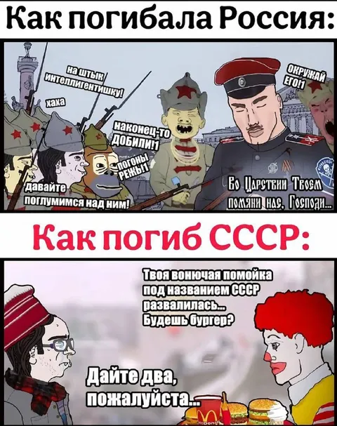 Как погибала Россия и СССР