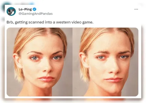Scanned Into a Western Game