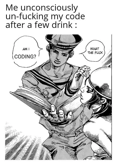 Unfucking My Code After Drinks