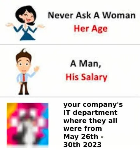 Never Ask the IT Department Their Origin