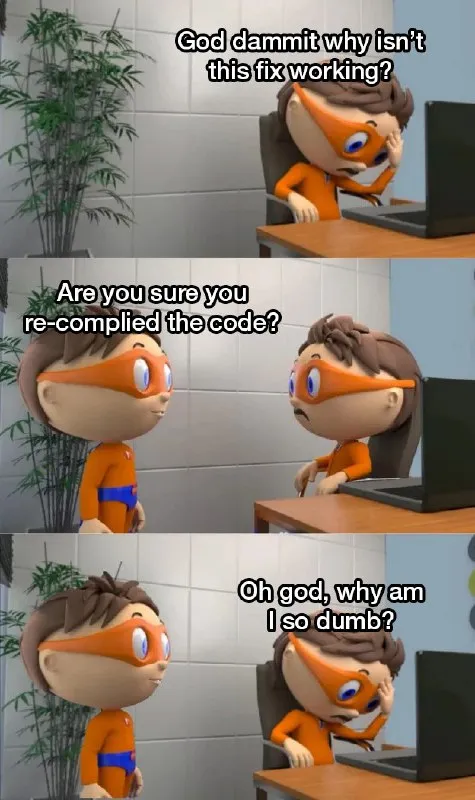 Recompiled Code Still Broken