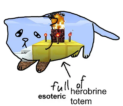Fall of Esoteric Herobrine Totem