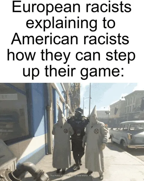 European Racists Level Up