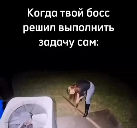 Когда босс сам взялся за задачу