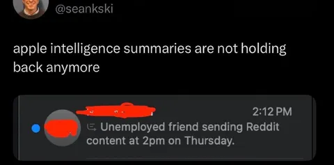 Apple Intelligence Summary Fails