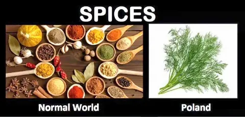 Spices: Normal World vs Poland