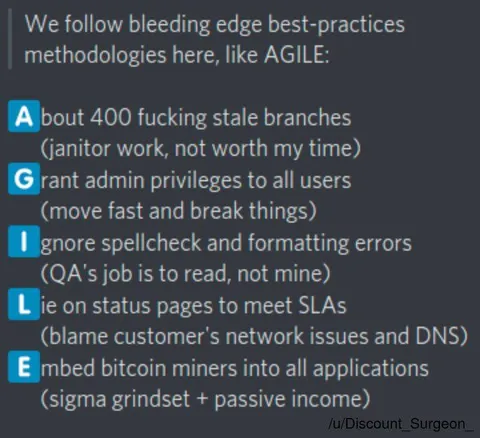 AGILE Best Practices Gone Wrong