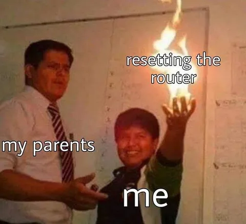 Resetting the Router