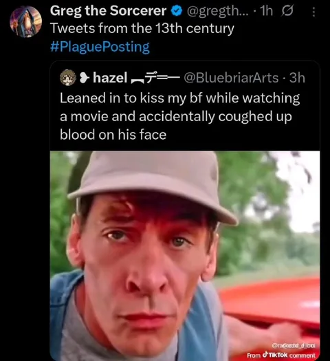 Accidentally Coughed Blood While Kissing