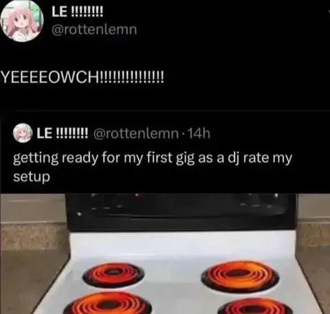 DJ Setup Burns Everything