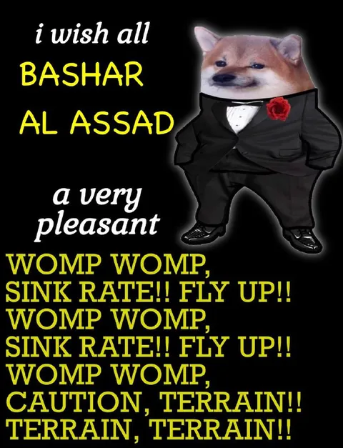 Bashar Al Assad Womp Womp