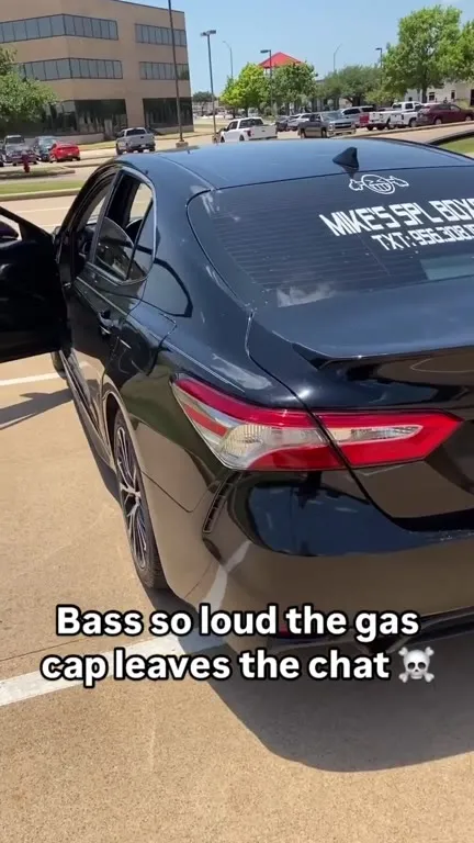 Bass Makes the Gas Cap Leave