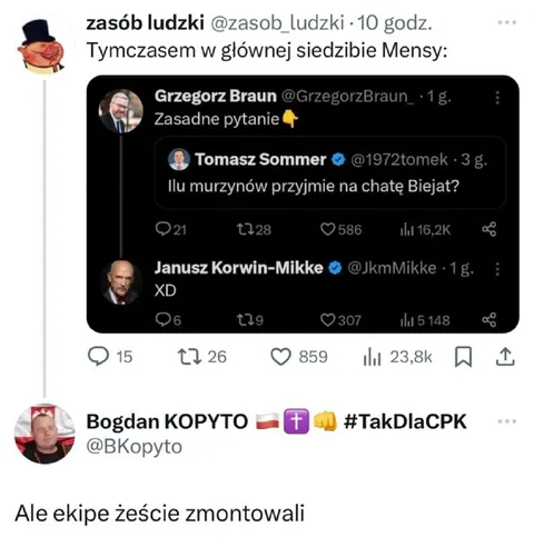Mensa i zasadne pytanie