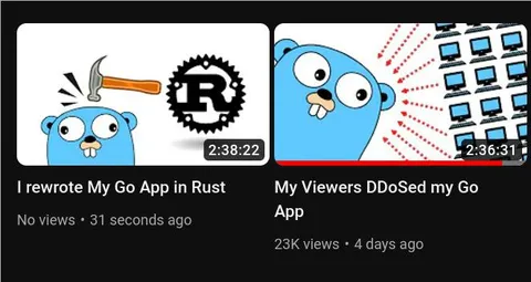 Go App Rewrite Gets DDoSed